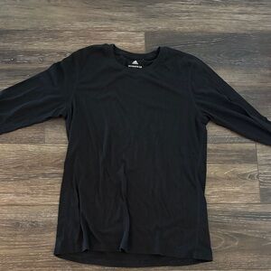 Adidas women’s Long Sleeve Black Tee